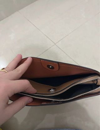 Bolso Parfois marrón cuero