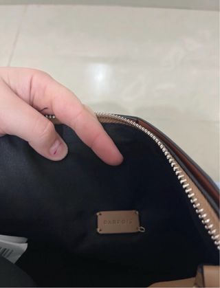 Bolso Parfois marrón cuero