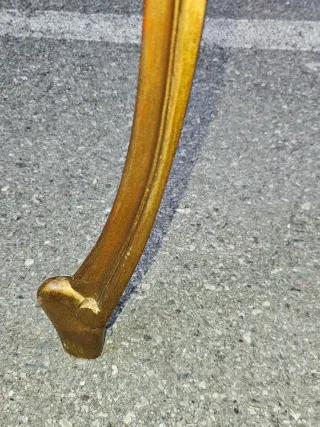 Antico portavaso dorato stile barocco