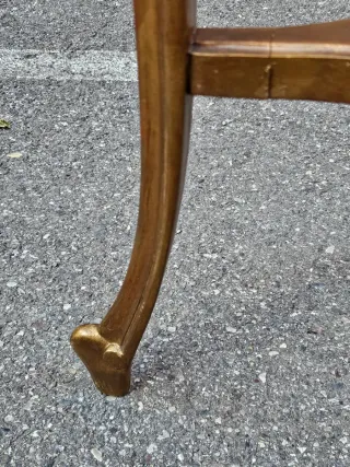 Antico portavaso dorato stile barocco