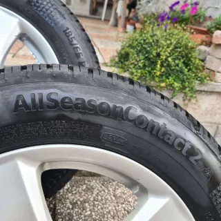 Set 4 Cerchi Lega Alluminio + Gomme Continental