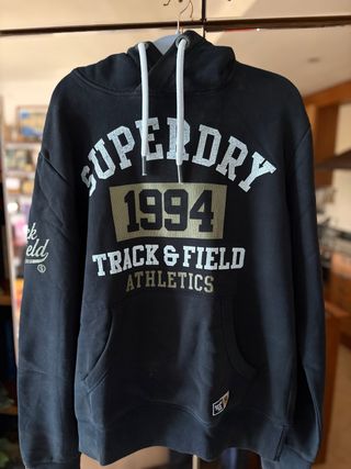 Sudadera Superdry Negra 1994 Track & Field