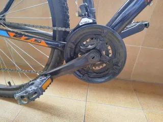 Bicicleta Montaña Talla M Negra