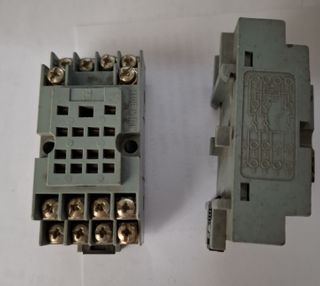 Basetta per mini relè Made in Italy 2 pezzi