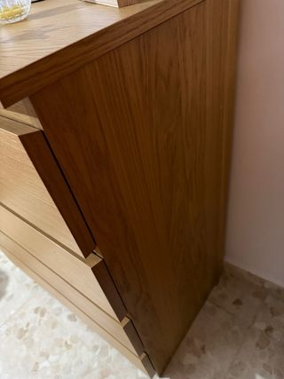 Cómoda MALM 4 cajones IKEA