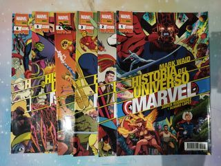 La historia del universo marvel - completa