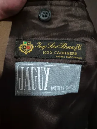 Chaqueta de cachemir 100% color camel