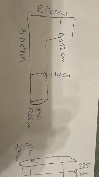 Sofá Chaiselongue Gris