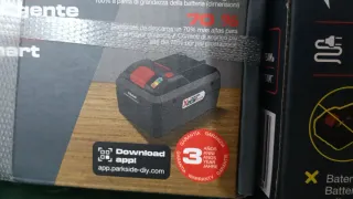 Parkside Batería 8Ah y Cargador Inteligente 12A