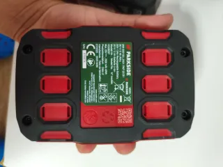 2 Baterías Parkside 20V 2Ah