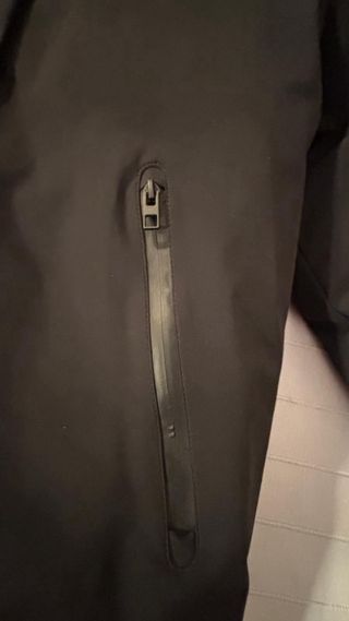 Abrigo largo Zara negro mujer