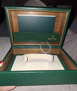 Caja Rolex Verde