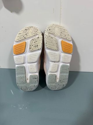 Zapatillas deportivas niña rosa y naranja Talla 30