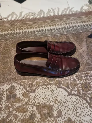 Mocasines Mango Granate Talla 40