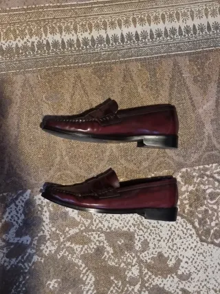 Mocasines Mango Granate Talla 40