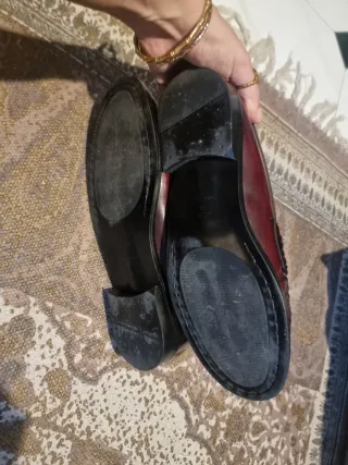 Mocasines Mango Granate Talla 40