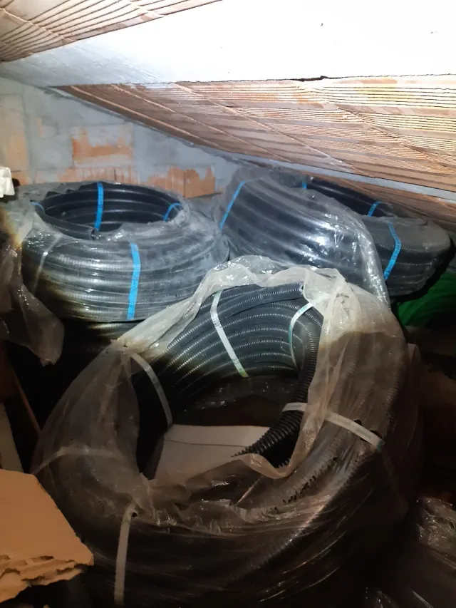 Corrugato per cavi elettrici mm30€15 filo elettric