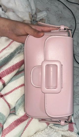 Bolso rosa Mango