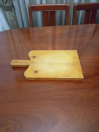 Tabla de cocina madera artesanal