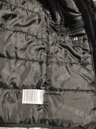 Cazadora niño negra Talla 10-11 (146cm)