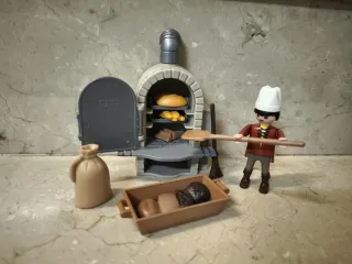 Playmobil Panadero con Horno.