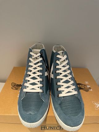 Zapatillas Munich Vento caña alta azul