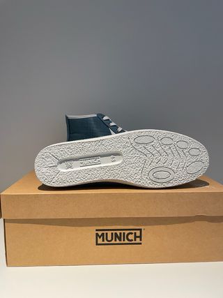 Zapatillas Munich Vento caña alta azul