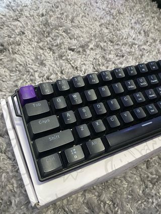 Teclado Mecánico Ajazz Negro Switches Rojos