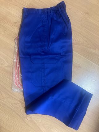 Pantalón de trabajo WORKING azul talla XL