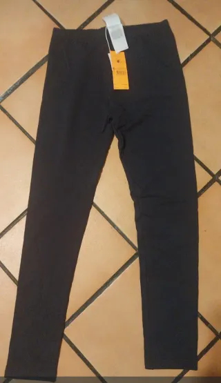 Mallas niña negras talla 12