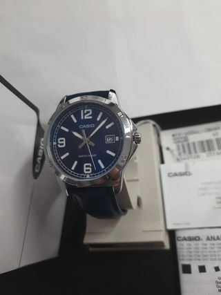 Orologio Casio Analogico Blu/Argento