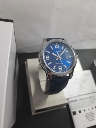 Orologio Casio Analogico Blu/Argento