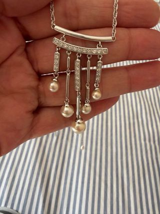 Collar Majorica Perlas y Circonitas