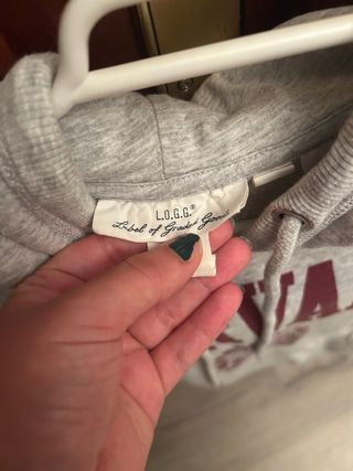 Sudadera Harvard Gris