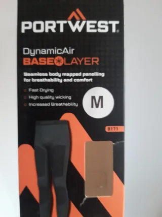 Malla Térmica Portwest Hombre Negra