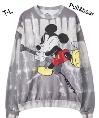 Sudadera Mickey Mouse Disney Pull&Bear Talla L