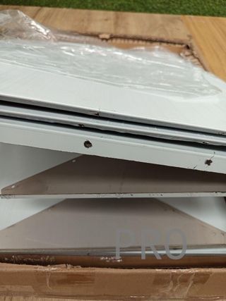 vidaXL Jardinera hexagonal de acero