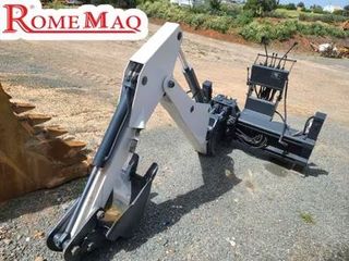 Brazo Retro acople Minicargadora Bobcat