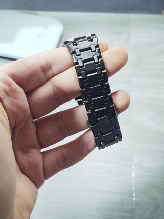 Seiko Mod Royal Oak Negro 42mm Nuevo