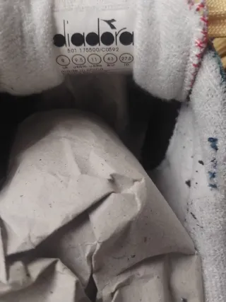 Sneakers sportive blu e rosse