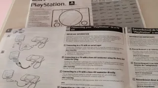 Manual Instrucciones PlayStation 1, SCPH-5502