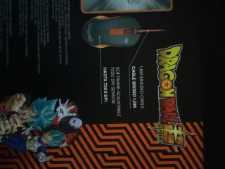 Pack Dragon Ball Teclado + Ratón LED