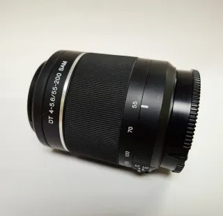 Objetivos Sony DT  55-200 f4,5/5,6 18-55 f3,5/5