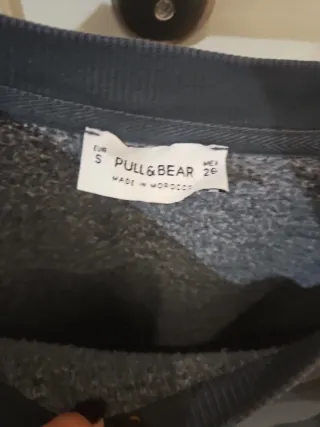 Jersey Pull&Bear Negro Talla S