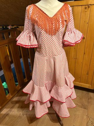 Vestido Sevillanas o flamenco