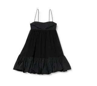 Vestido fiesta Pinko negro con etiquetas