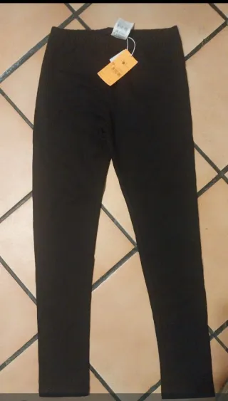 Mallas niña talla 12 negras