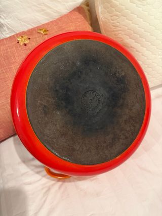 Olla Le Creuset 30cm Naranja Hierro Fundido