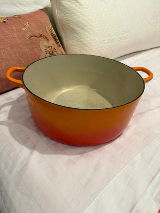 Olla Le Creuset 30cm Naranja Hierro Fundido