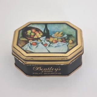 Scatola Latta Vintage Bentley's Of London